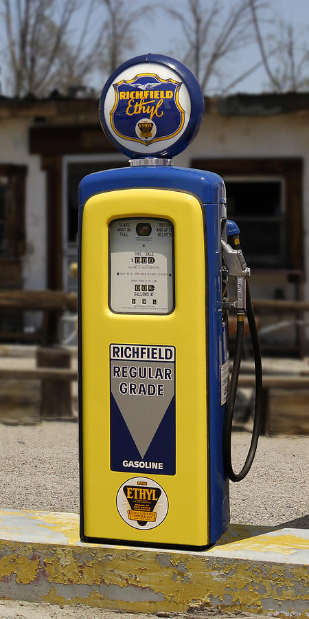 Richfield Ethyl - Gas Pump Photograph by Mike McGlothlen