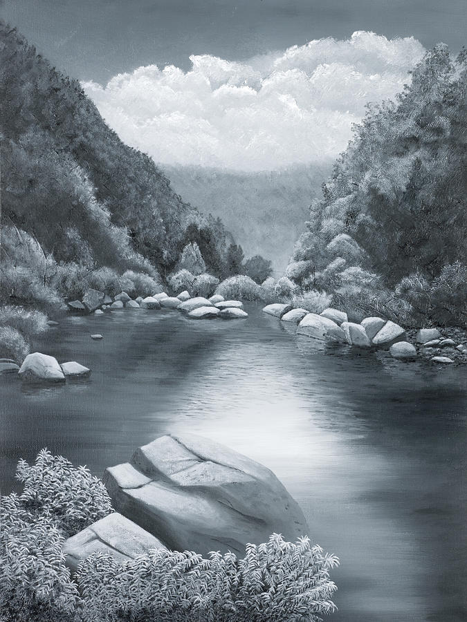 Landscape Painting - Richland Creek by Garry McMichael