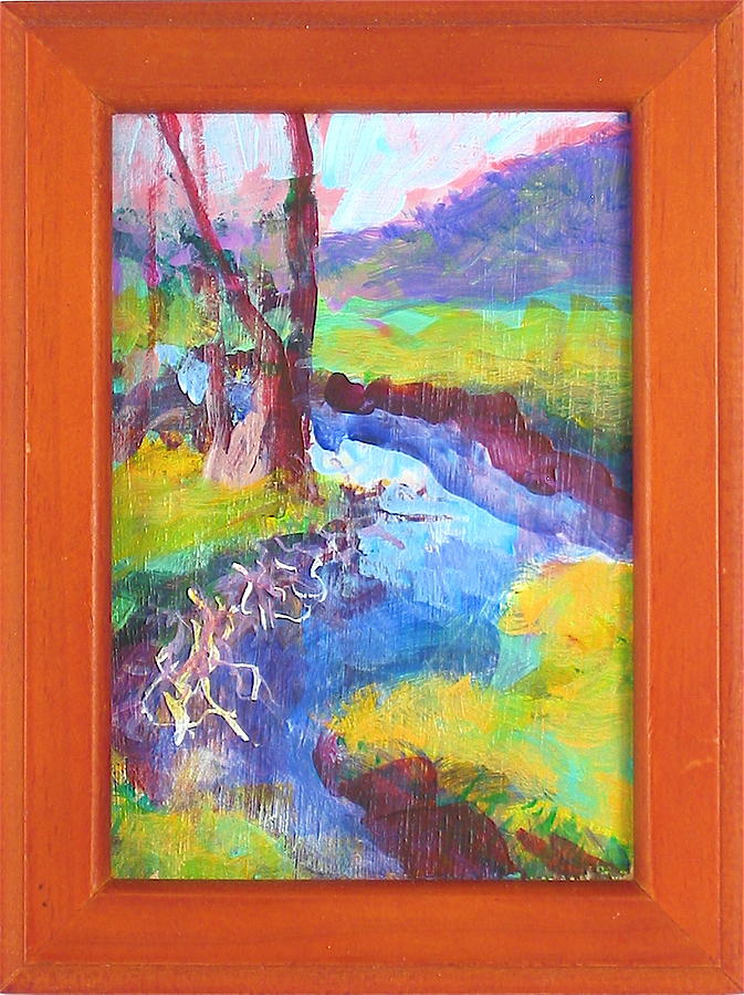Richland Creek Painting by Les Leffingwell