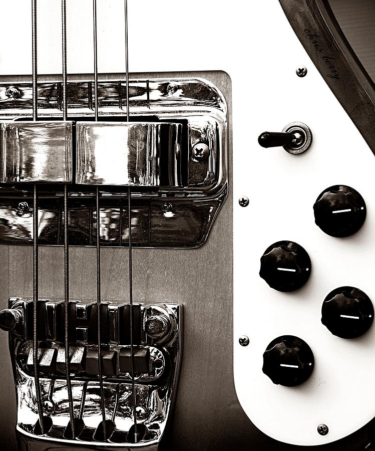 Rickenbacker Bass Photograph by Chris Berry