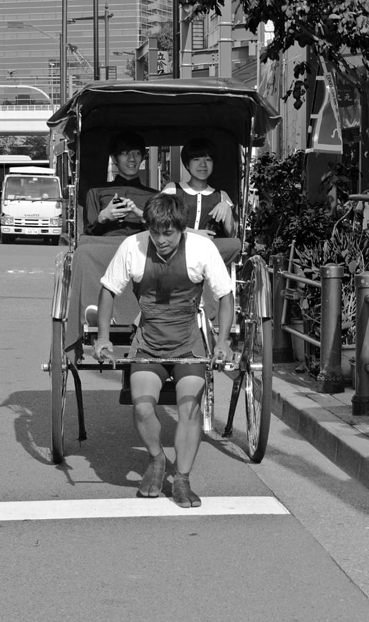 Rickshaw Ride Photograph by Scott Carruthers