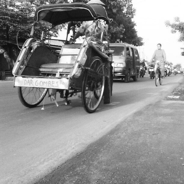 Rickshaws Photograph - Rickshaws by Rahmat Nugroho