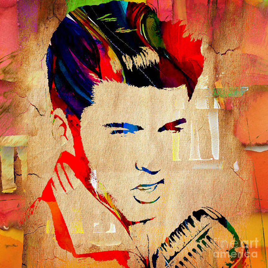 Ricky Nelson Collection Mixed Media by Marvin Blaine