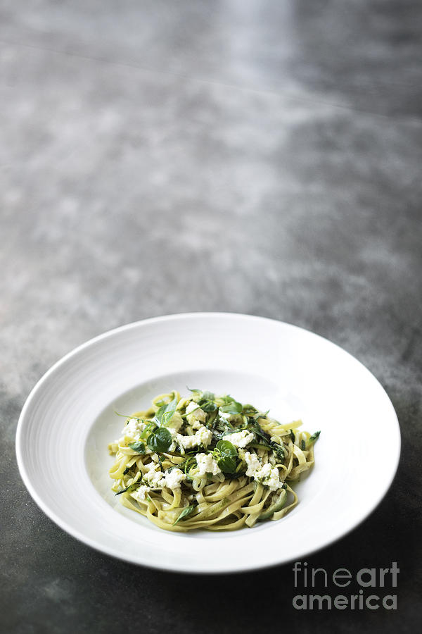 Ricotta And Herb Pasta Photograph by JM Travel Photography