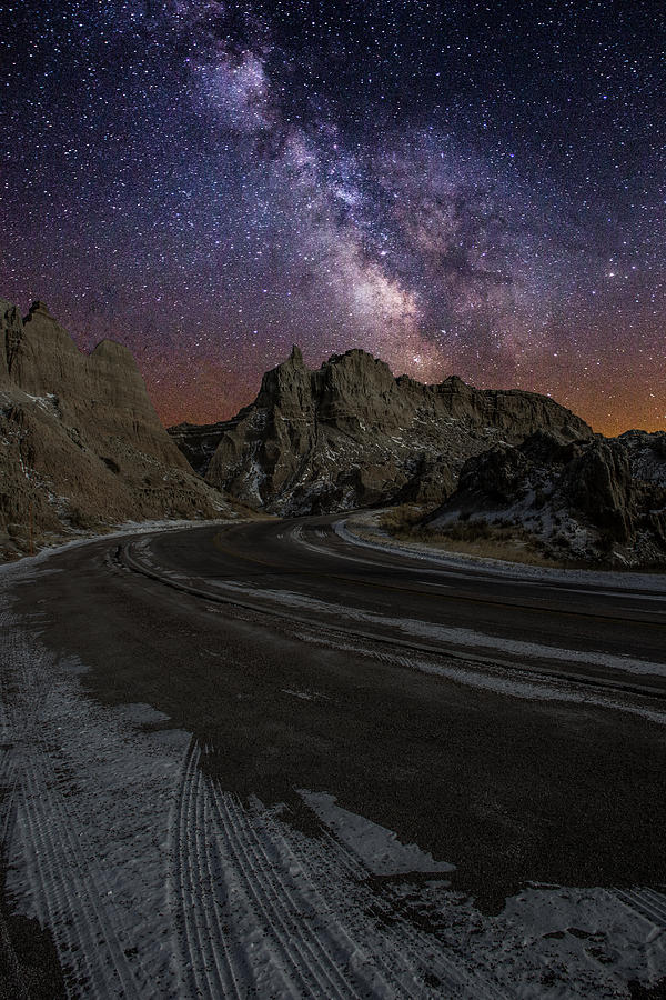 Ride across the Badlands Photograph by Aaron J Groen