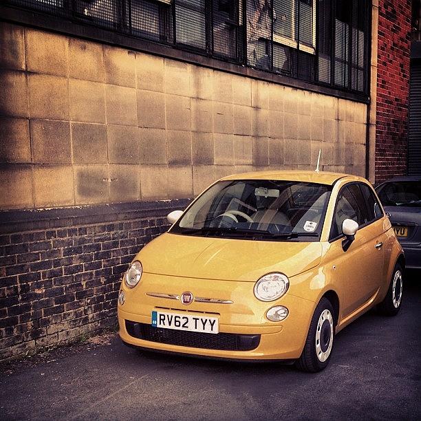 Car Photograph - Ride For The Weekend #fiat #500 by Rachit Hirani