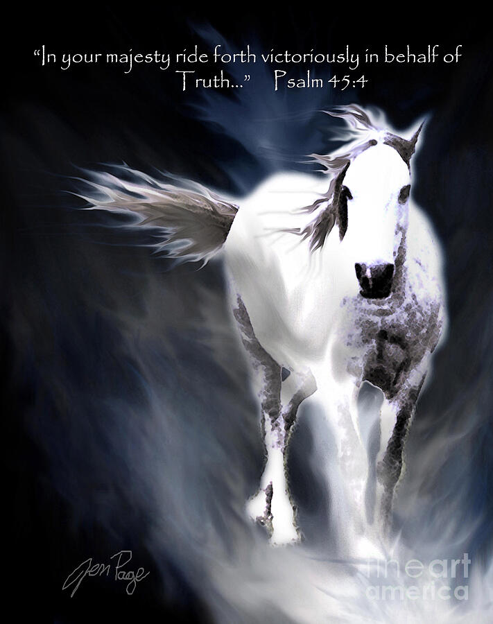 Ride Fourth Victoriously Digital Art by Jennifer Page Ride Fourth Victoriously Digital Art by Jennifer Page