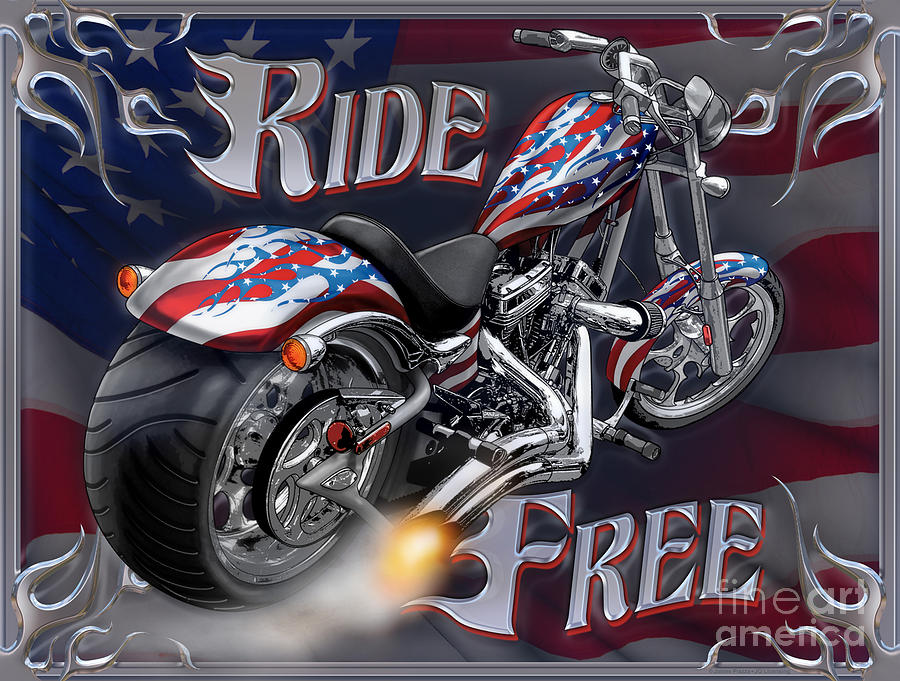 Ride Free Painting by JQ Licensing
