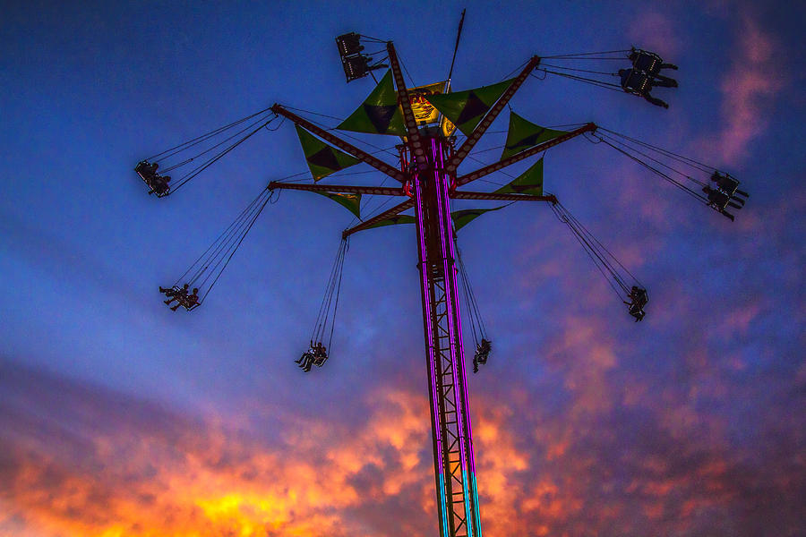 Ride in the Sky Photograph by Diana Powell