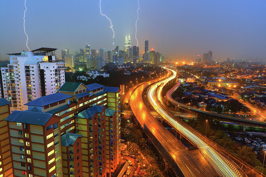 Ride The Lightning Photograph by By Arief Rasa