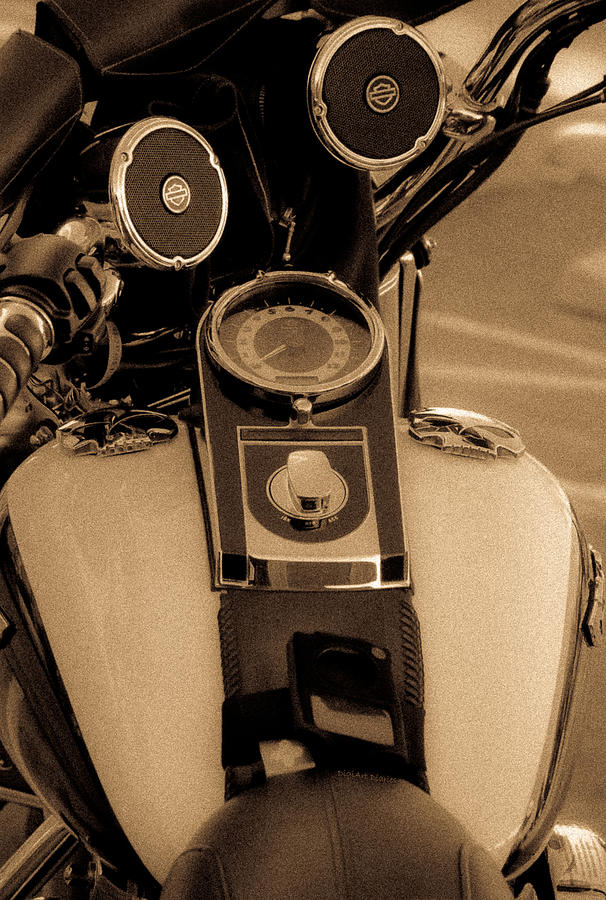 Ride With Grit Photograph by DigiArt Diaries by Vicky B Fuller