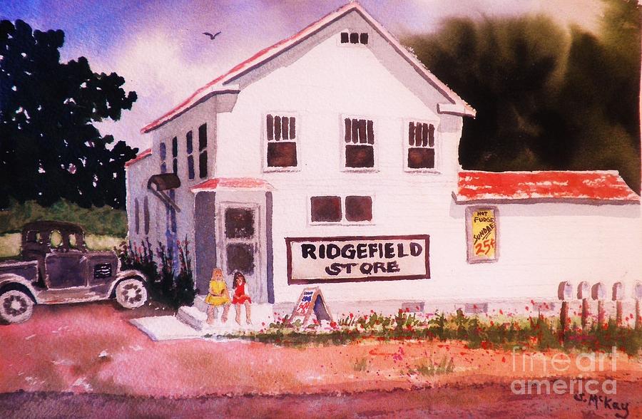 Ridgefield Country Store Painting by Suzanne McKay
