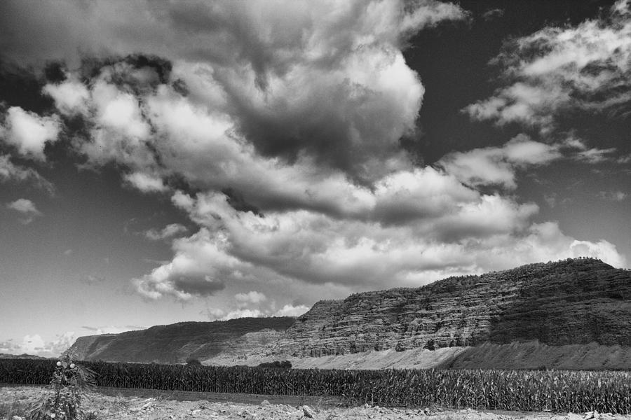 Ridges Black and White Photograph by Douglas Barnard