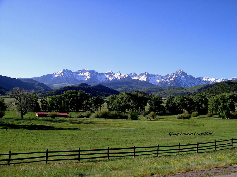 Ridgeway Colorado Photograph by Gary Emilio Cavalieri