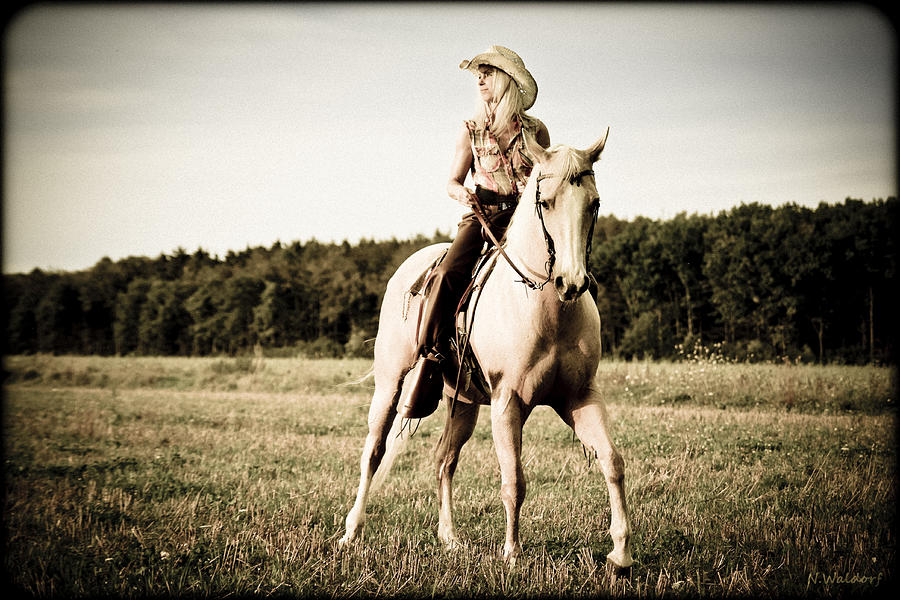 Riding antique Photograph by Norbert Waldorf | Fine Art America