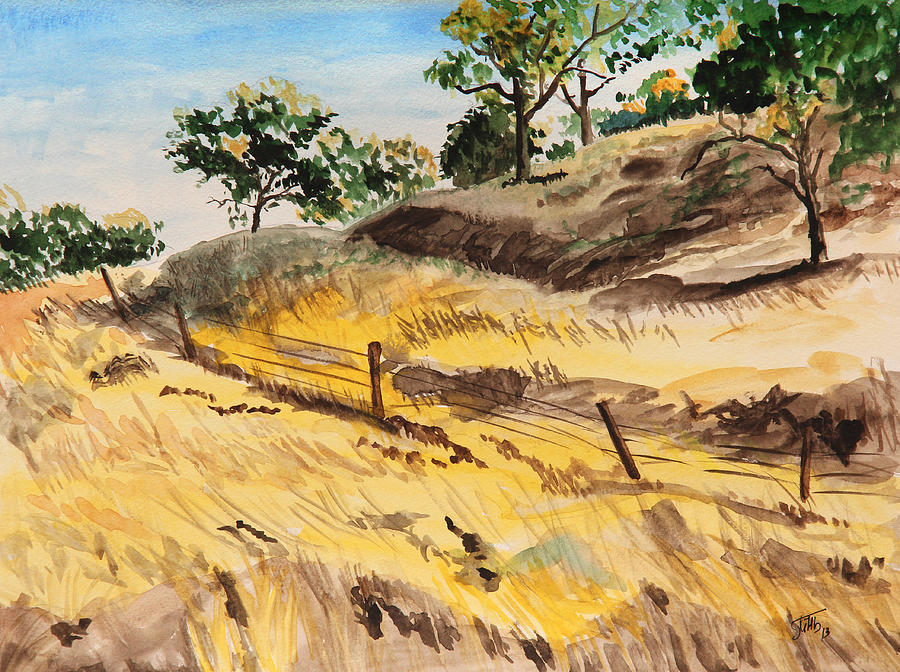 Riding By Back Road Painting