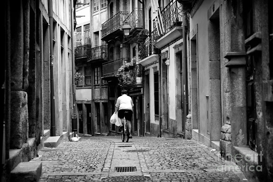 Riding in Porto Photograph by John Rizzuto
