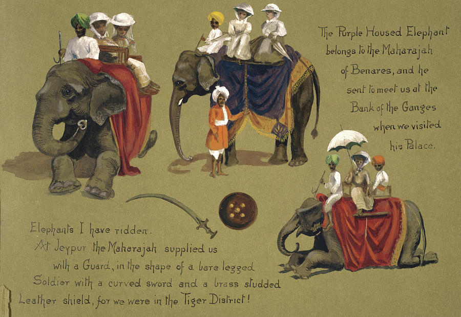 Riding On Elephants Photograph by Science Photo Library Riding On Elephants Photograph by Science Photo Library