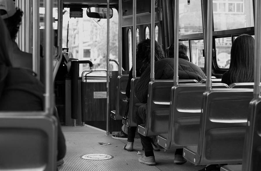 Riding the Street Car Photograph by Nicky Jameson