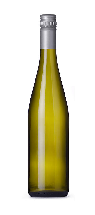 Riesling Wine Bottle Photograph by Colonel