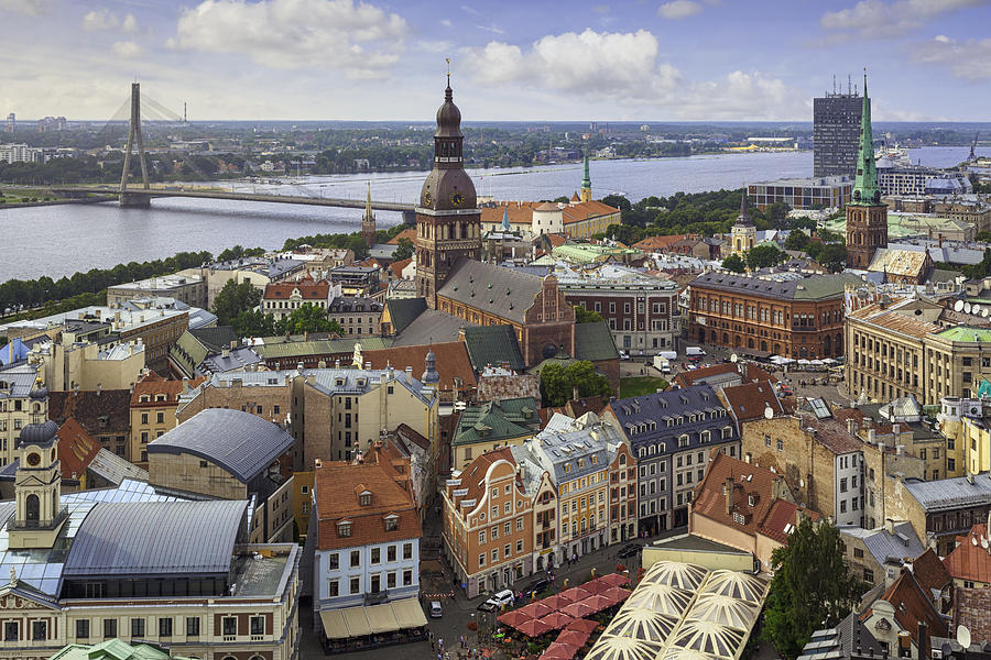 Riga, capital of Latvia Photograph by Marcus Lindstrom