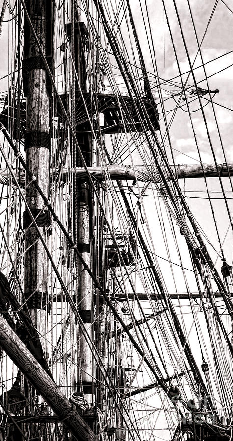 Rigging Photograph by Olivier Le Queinec