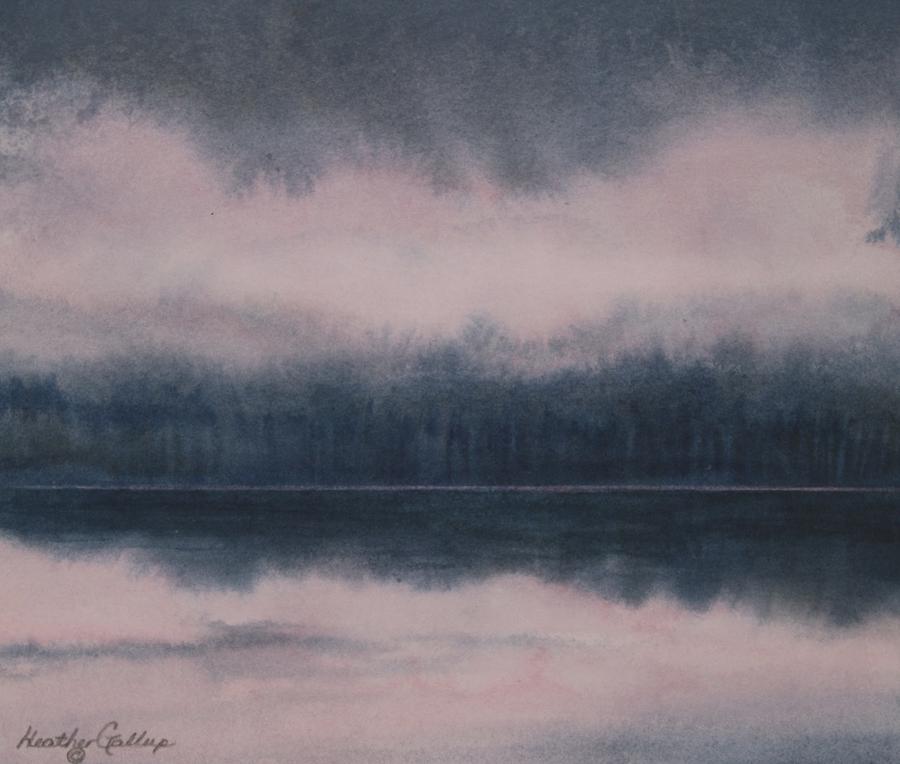 Tree Painting - Right Place at the Right Time by Heather Gallup Tree Painting - Right Place at the Right Time by Heather Gallup