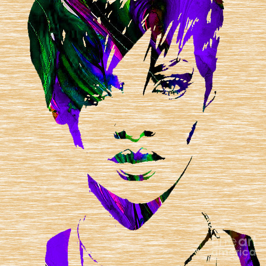 Rihanna Mixed Media - Rihanna Collection by Marvin Blaine