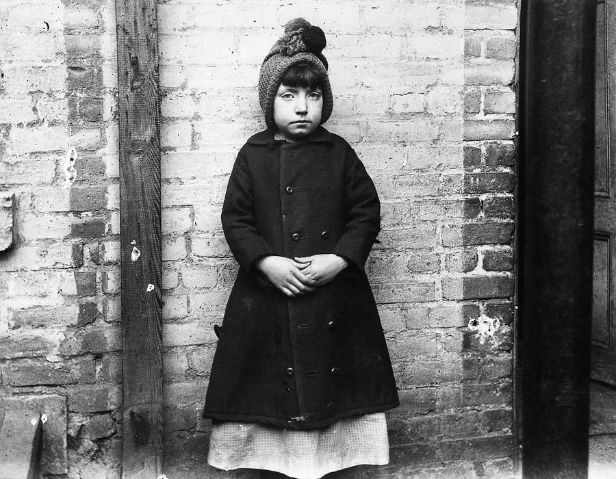 Riis Immigrant Girl, 1892 Photograph by Granger