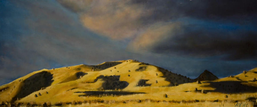 Mountain Painting - Rincon de las Sandias by Jack Atkins