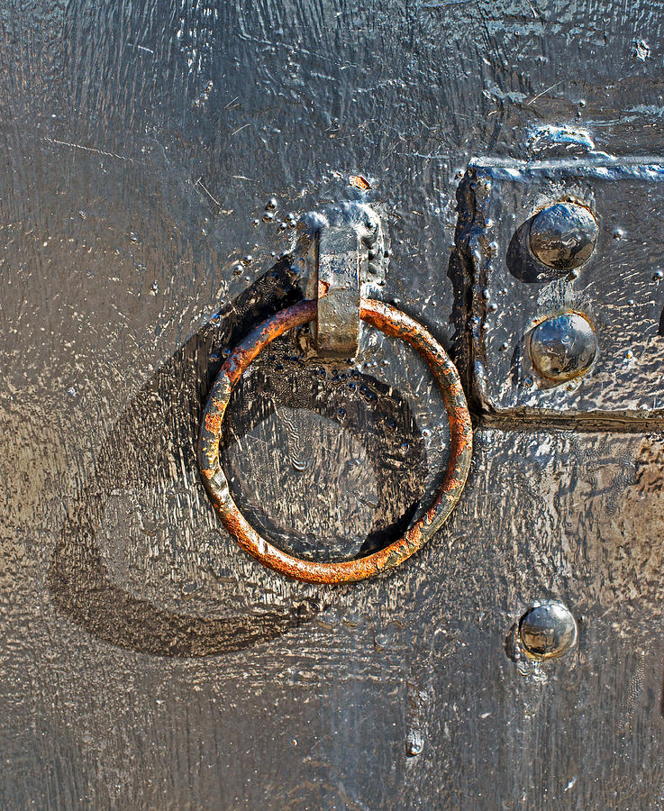 Ring And Rivets On Battery Gunnison Photograph by Gary Slawsky