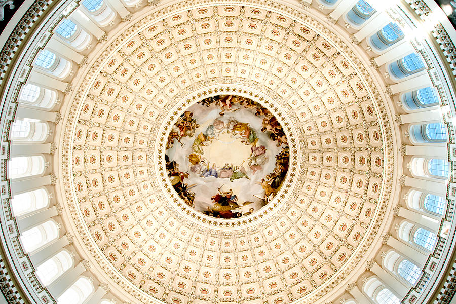 Ring Around the Capitol Photograph by Greg Fortier