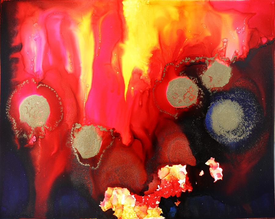 Ring of Fire Painting by Tara Moorman