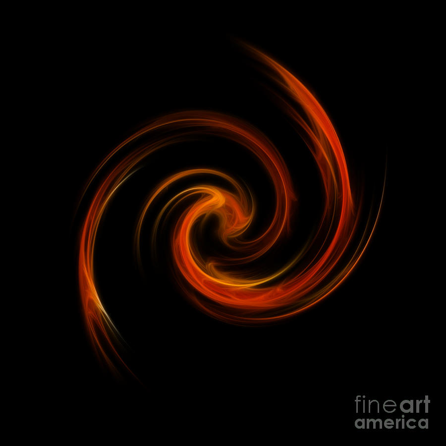 Ring Of Fire Digital Art by Yvonne Johnstone