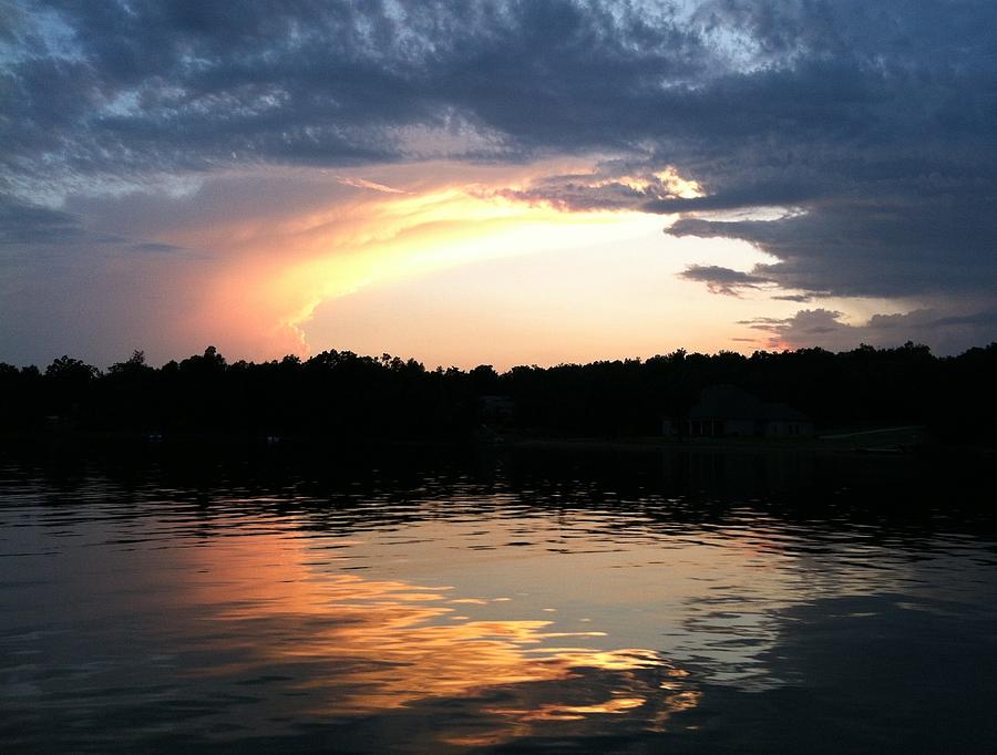 Ring of Sunset Serenity Photograph by Cindy Croal