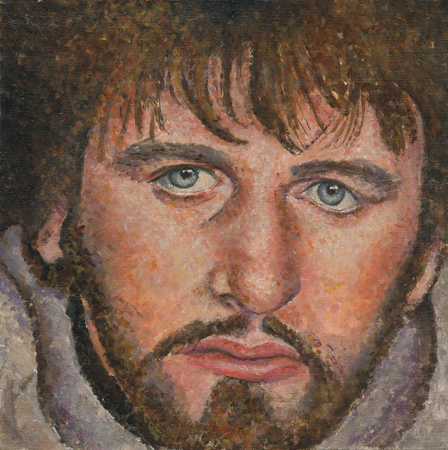 Ringo Painting by Melinda Saminski