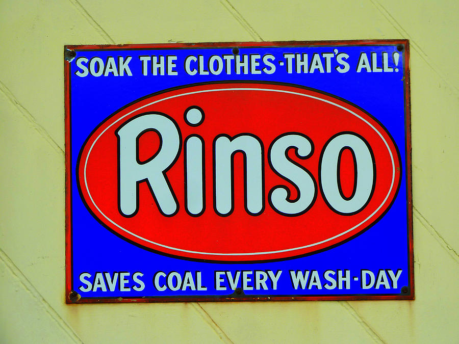 Rinso Railway Poster Photograph by Gordon James