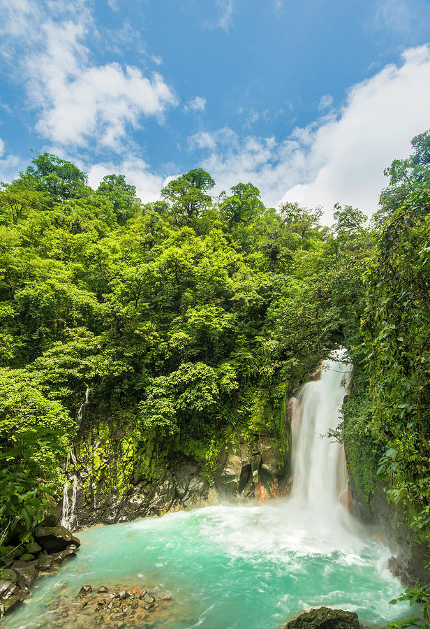 Rio Celeste Waterfall Contains A High Photograph by Josh Miller 2015 ...