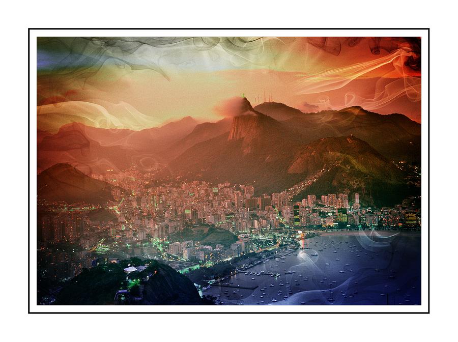Rio de Janeiro ver. 1 Photograph by Larry Mulvehill
