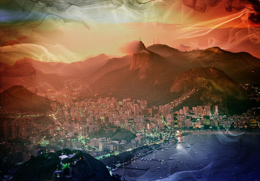 Rio de Janeiro ver. 2 Photograph by Larry Mulvehill