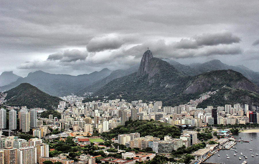 Rio De Janeiro, View From Sugarloaf Photograph by Larigan - Patricia Hamilton