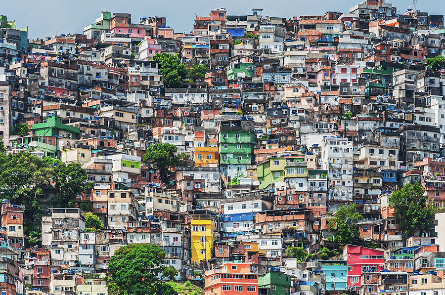 Rio de Janeiros Rocinha is The largest shanty town in South America Photograph by Photo Patrick Altmann