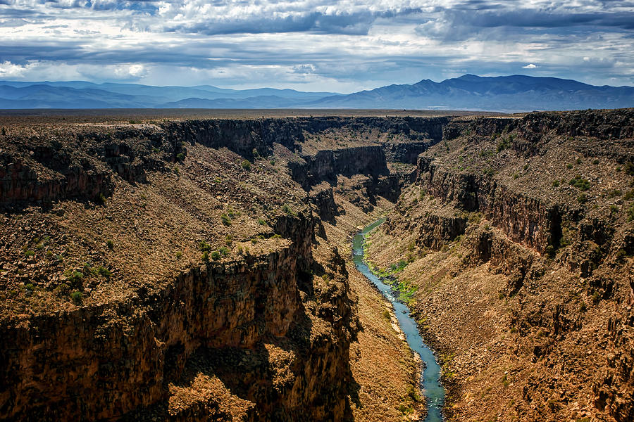 Landscape Photograph - Rio Grande Gorge 1 by Nikolyn McDonald