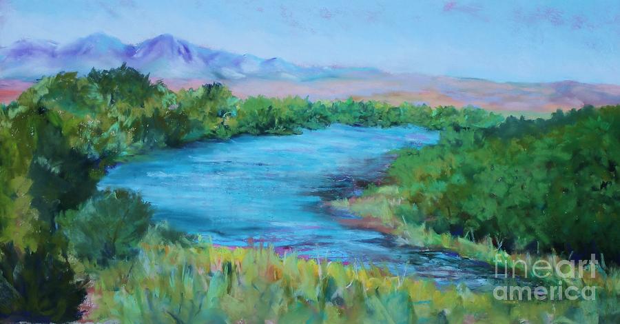 Rio Grande Painting by Melinda Etzold