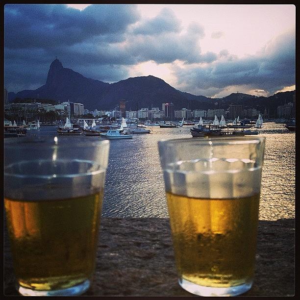 Beer Photograph - #riodejaneiro #urca #brazil #beer by Serginho Carvalho