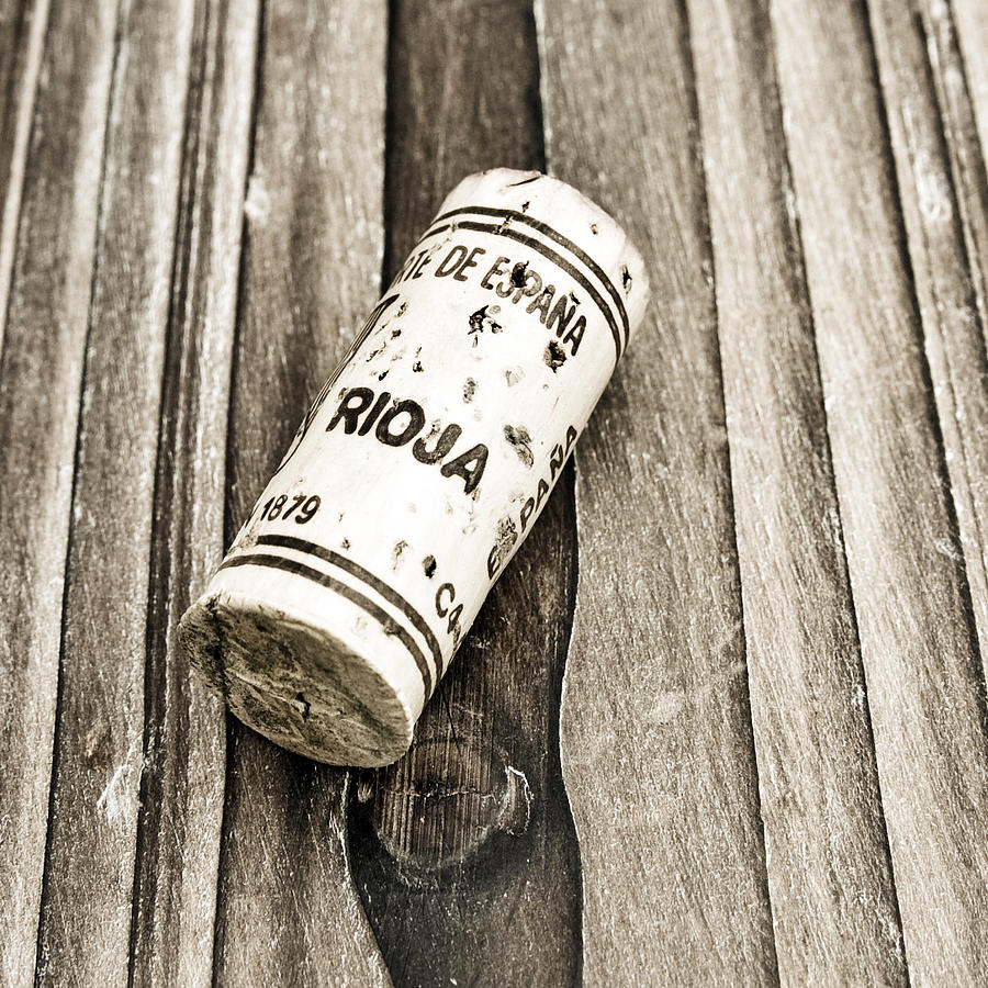 Rioja Wine Cork Photograph by Frank Tschakert