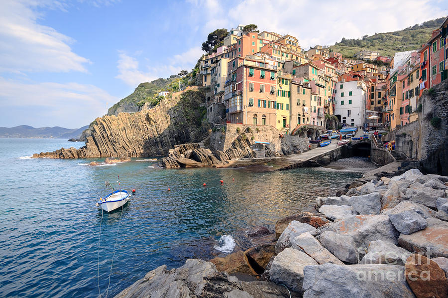 Riomaggiore Cinque Terre - Italy Photograph by Matteo Colombo
