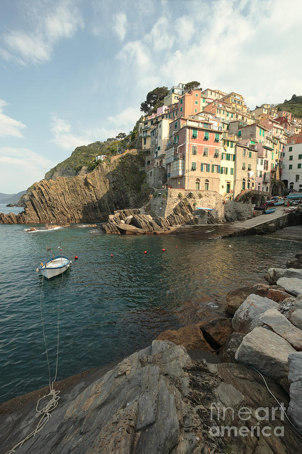 Riomaggiore in the Cinque Terre Photograph by Matteo Colombo