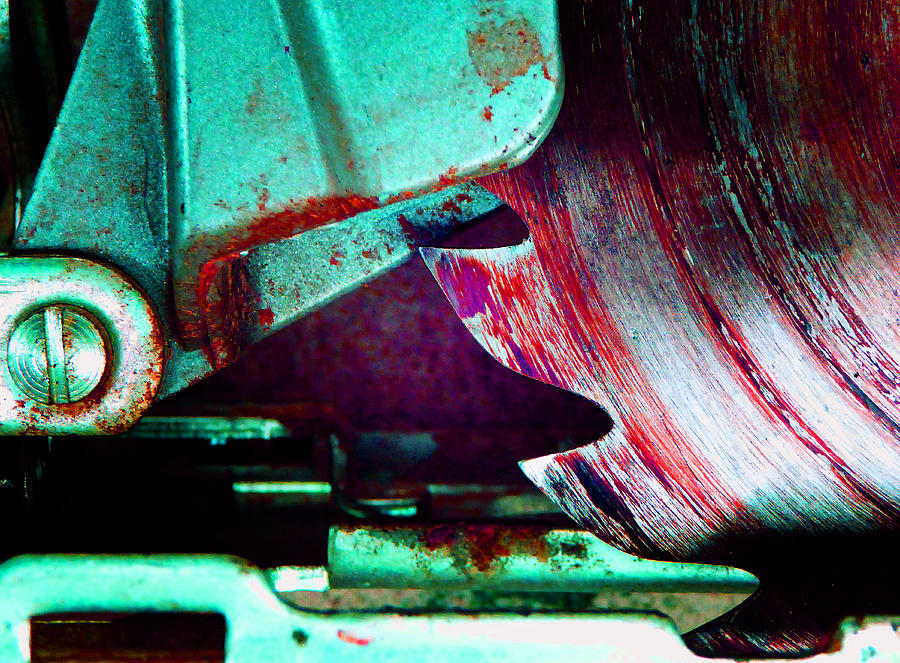 Tool Photograph - Rip Saw C by Laurie Tsemak