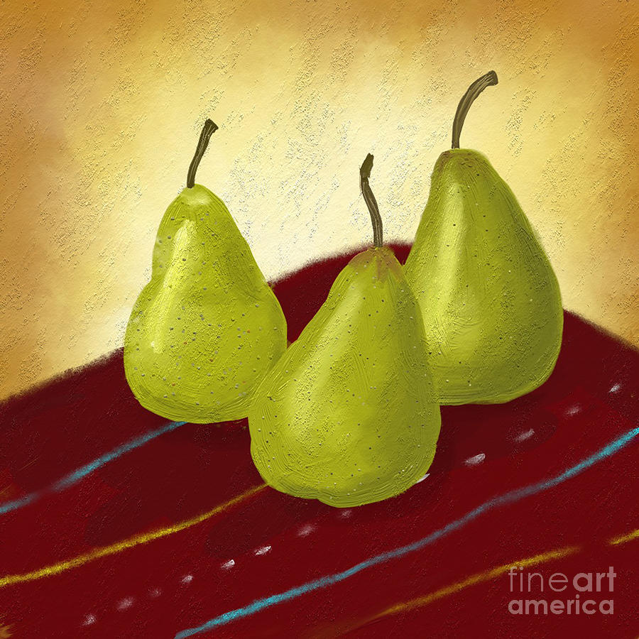 Ripe and Ready painting Painting by Linda Lees